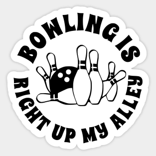 Bowling Alley Sticker